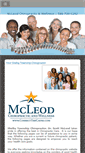 Mobile Screenshot of mcleodchiropractic.com